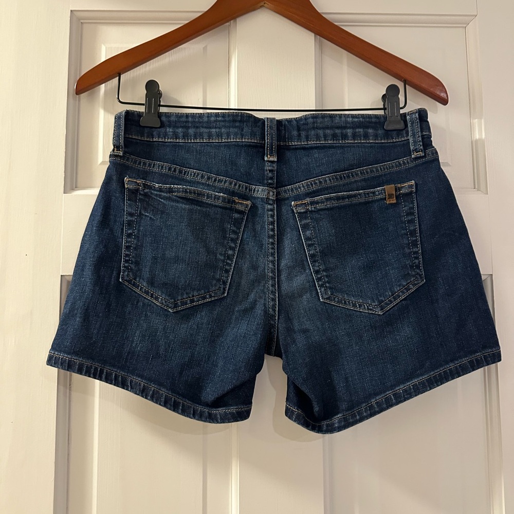 Joe's Jeans Blue Denim Shorts Cuffed Hem